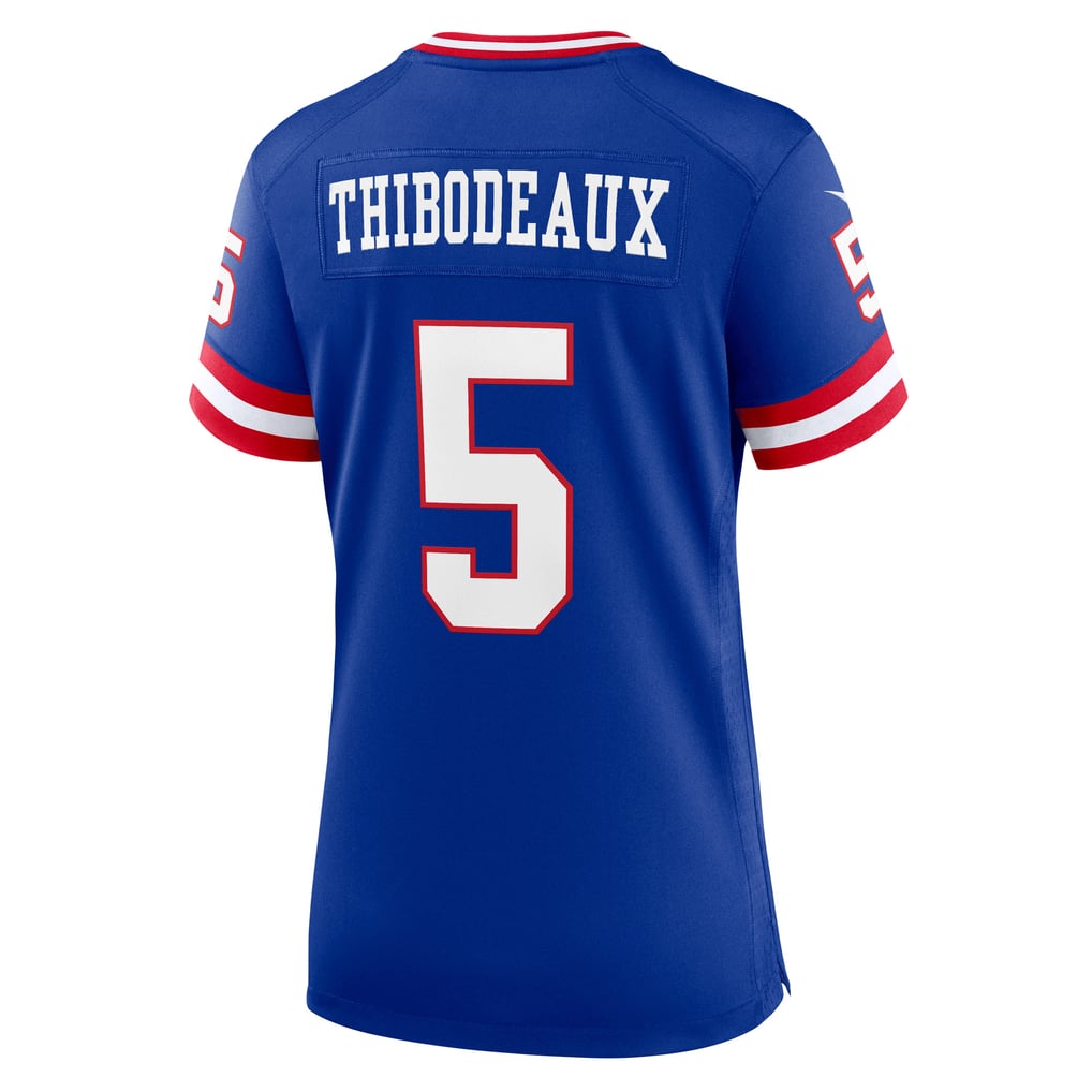 Women's New York Giants Kayvon Thibodeaux Nike Royal Player Jersey - Image 4