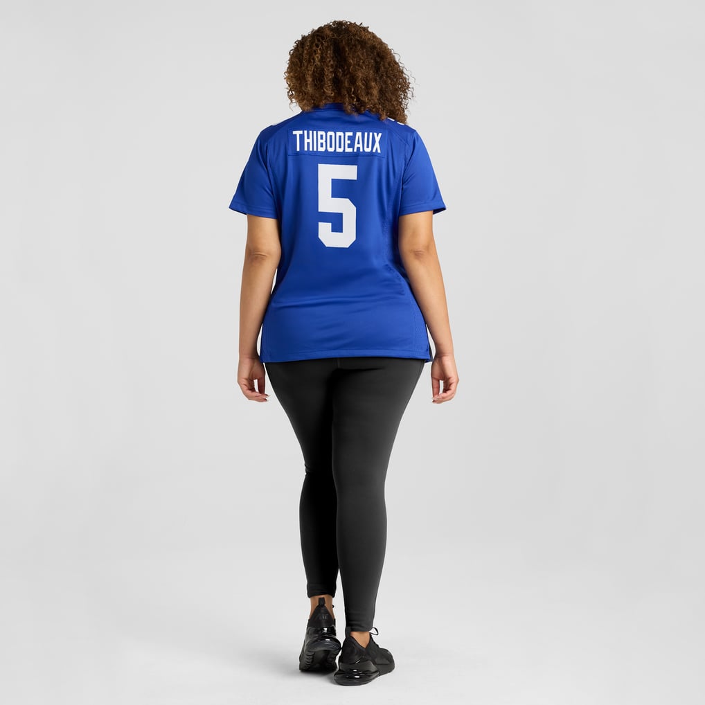 Women's New York Giants Kayvon Thibodeaux Nike Royal Player Jersey - Image 8