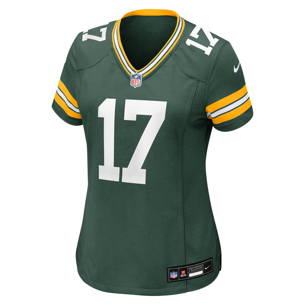 Women's Green Bay Packers Kedon Slovis Nike Green Team Game Jersey - Image 5
