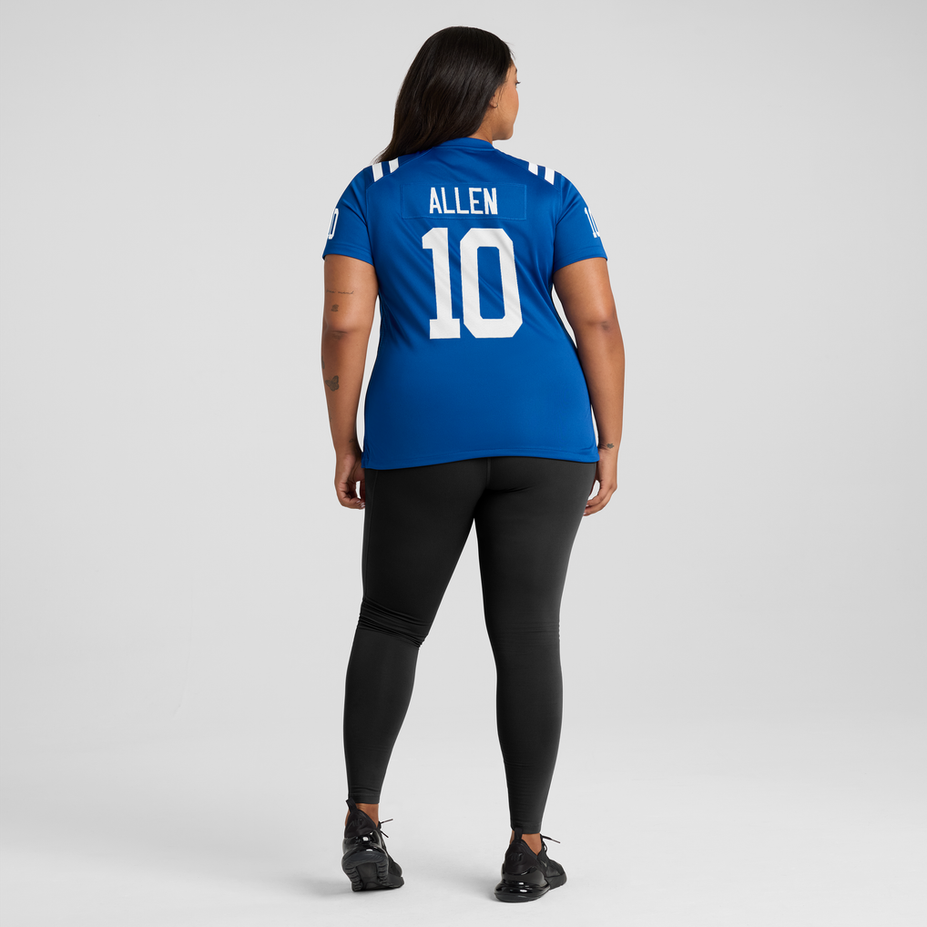 Women's Indianapolis Colts Keenan Allen Nike Royal Team Game Jersey - Image 6