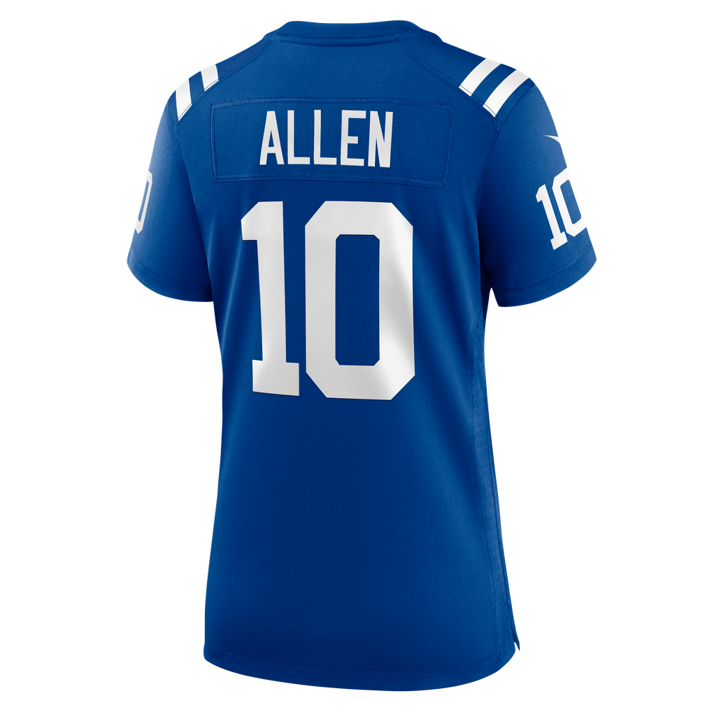 Women's Indianapolis Colts Keenan Allen Nike Royal Team Game Jersey - Image 8