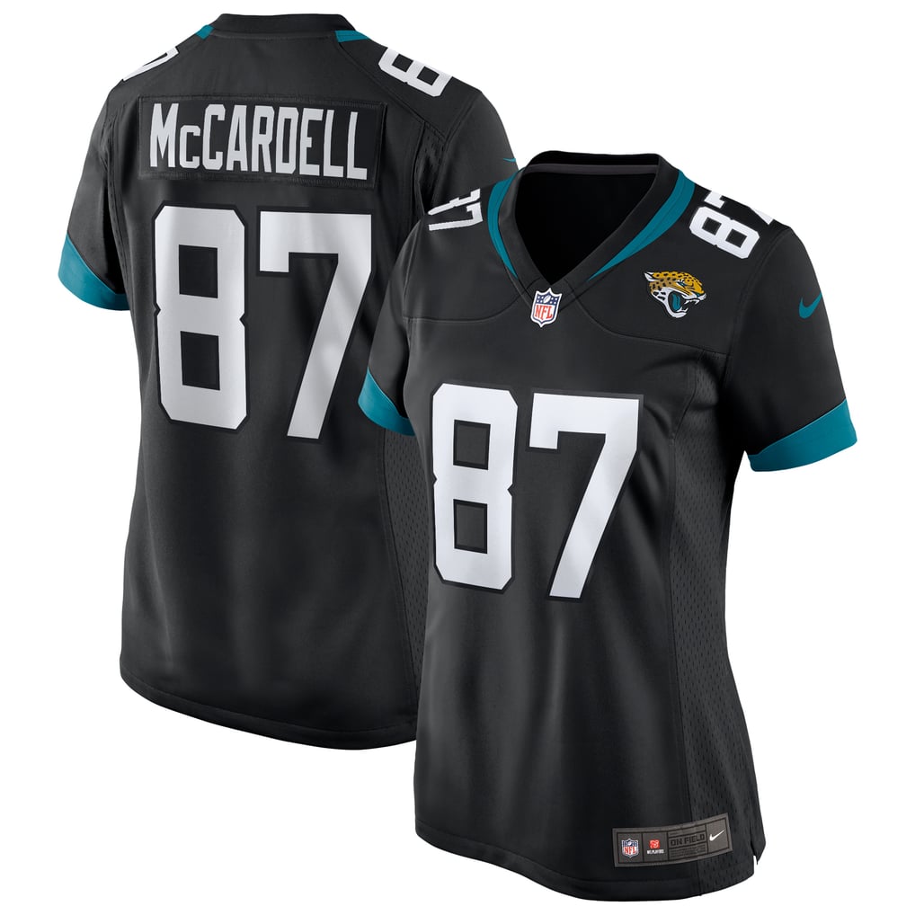 Women's Jacksonville Jaguars Keenan McCardell Nike Black Game Retired Player Jersey - Image 2