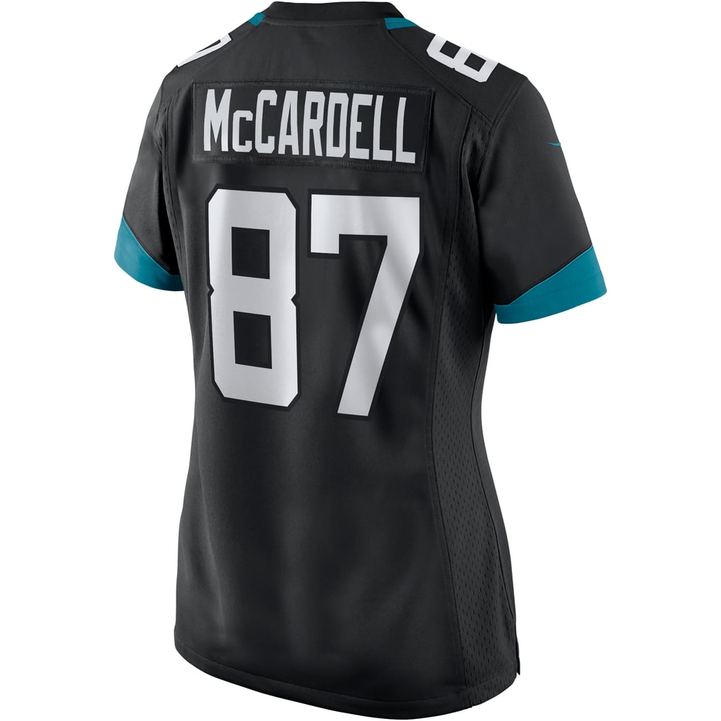 Women's Jacksonville Jaguars Keenan McCardell Nike Black Game Retired Player Jersey - Image 4