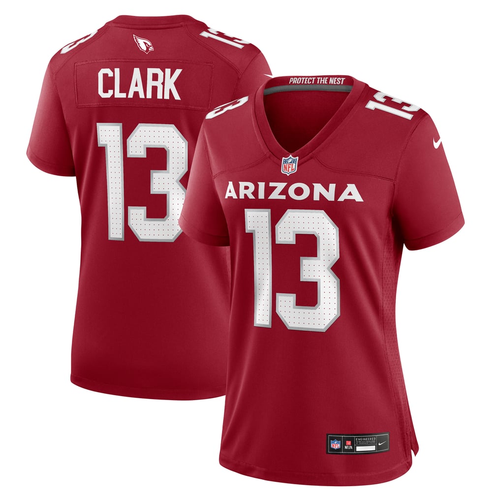 Women's Arizona Cardinals Kei'Trel Clark Nike  Cardinal  Game Jersey - Image 1