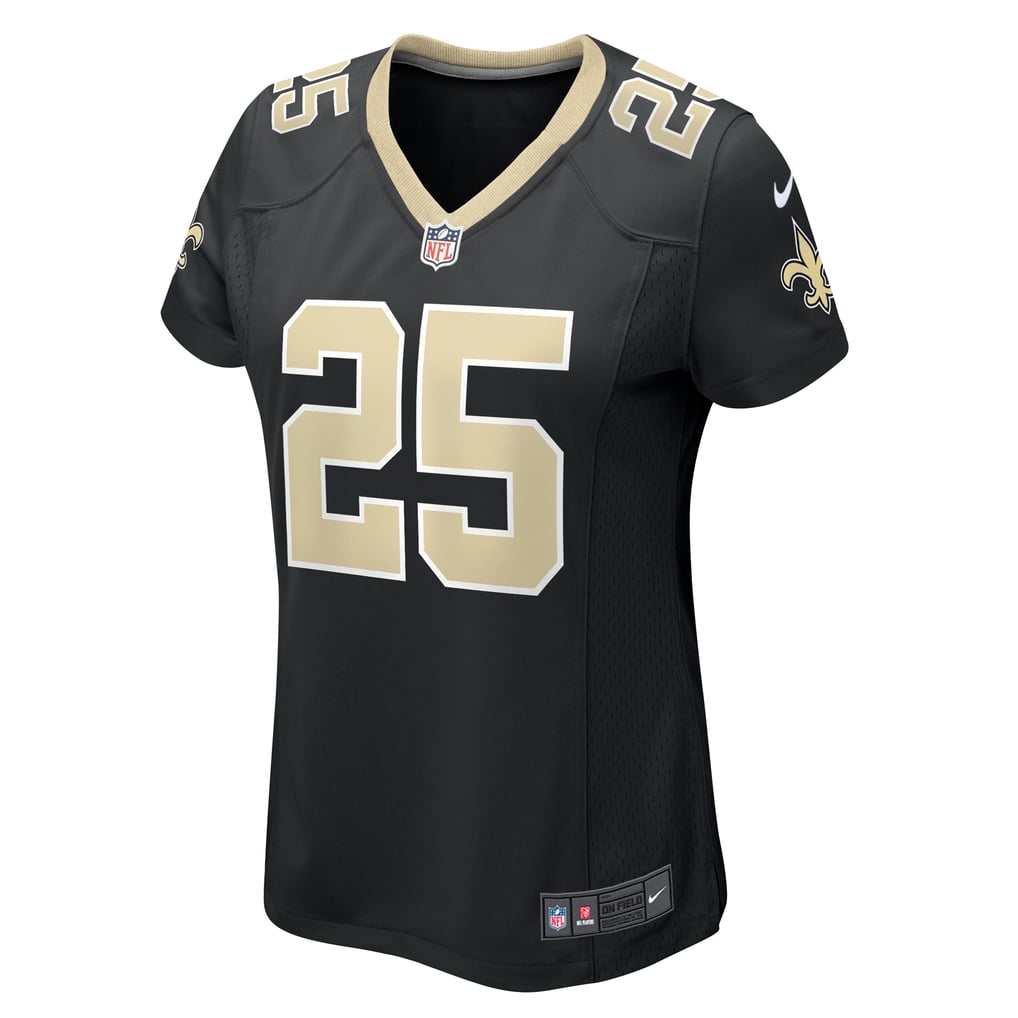 Women's New Orleans Saints Kendre Miller Nike  Black Team Game Jersey - Image 3