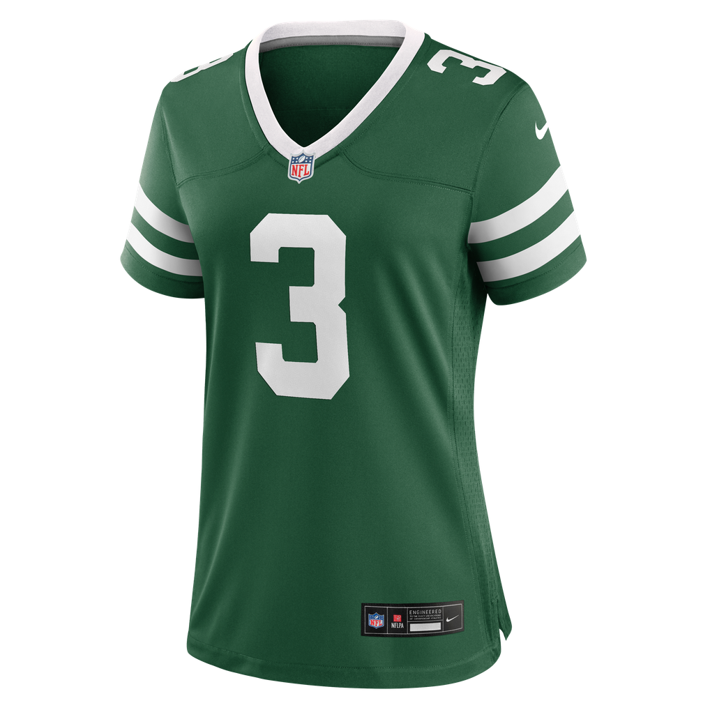 Women's New York Jets Kene Nwangwu Nike Legacy Green Team Game Jersey - Image 7