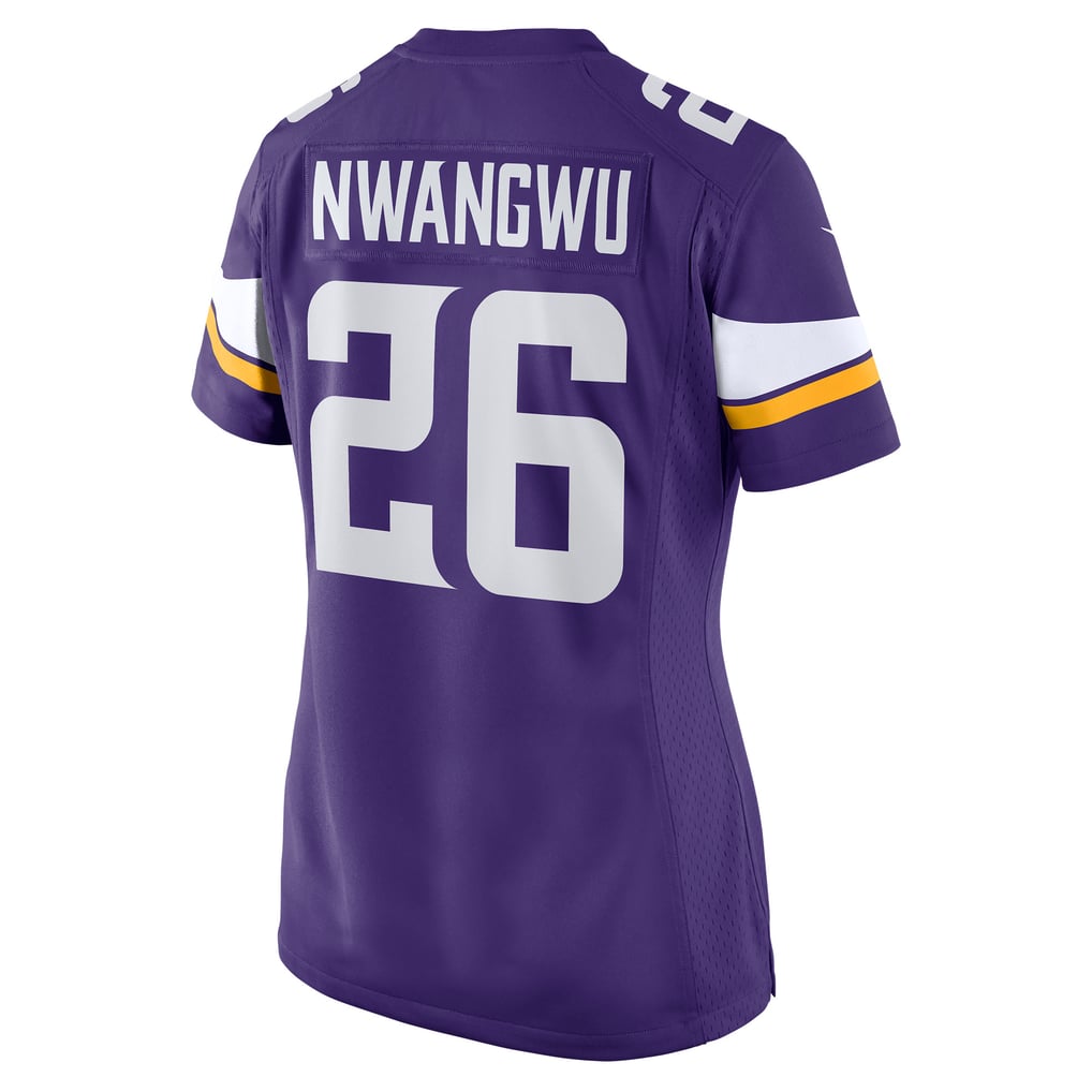 Women's Minnesota Vikings Kene Nwangwu Nike Purple Game Jersey - Image 4