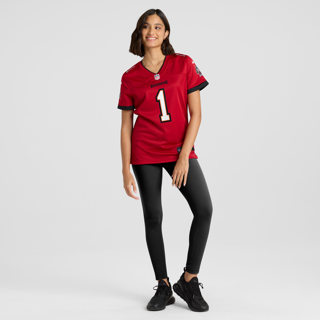 Women's Tampa Bay Buccaneers Kenneth Gainwell Nike  Red Team Game Jersey - Image 3