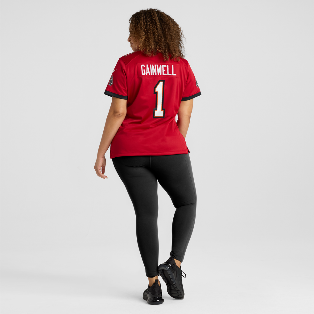 Women's Tampa Bay Buccaneers Kenneth Gainwell Nike  Red Team Game Jersey - Image 6
