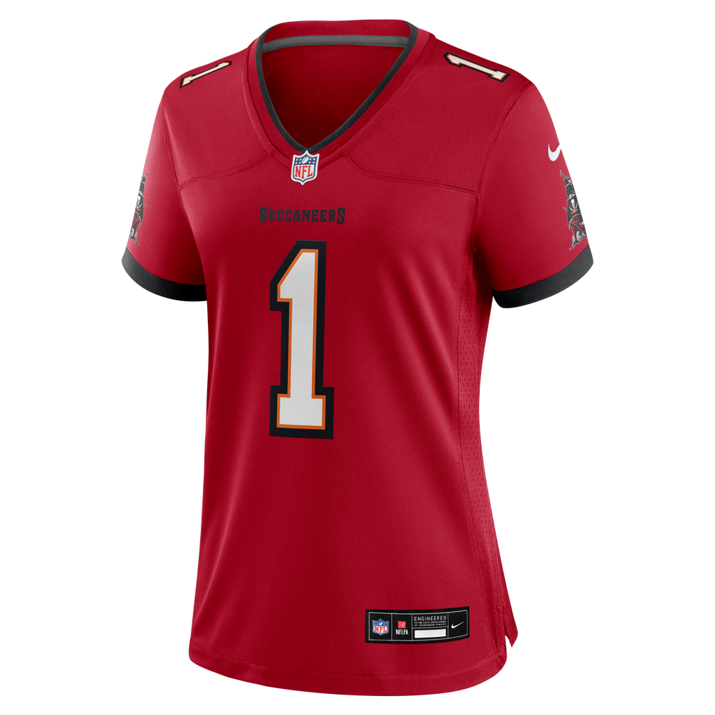 Women's Tampa Bay Buccaneers Kenneth Gainwell Nike  Red Team Game Jersey - Image 7