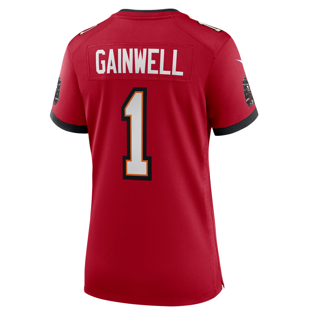 Women's Tampa Bay Buccaneers Kenneth Gainwell Nike  Red Team Game Jersey - Image 8