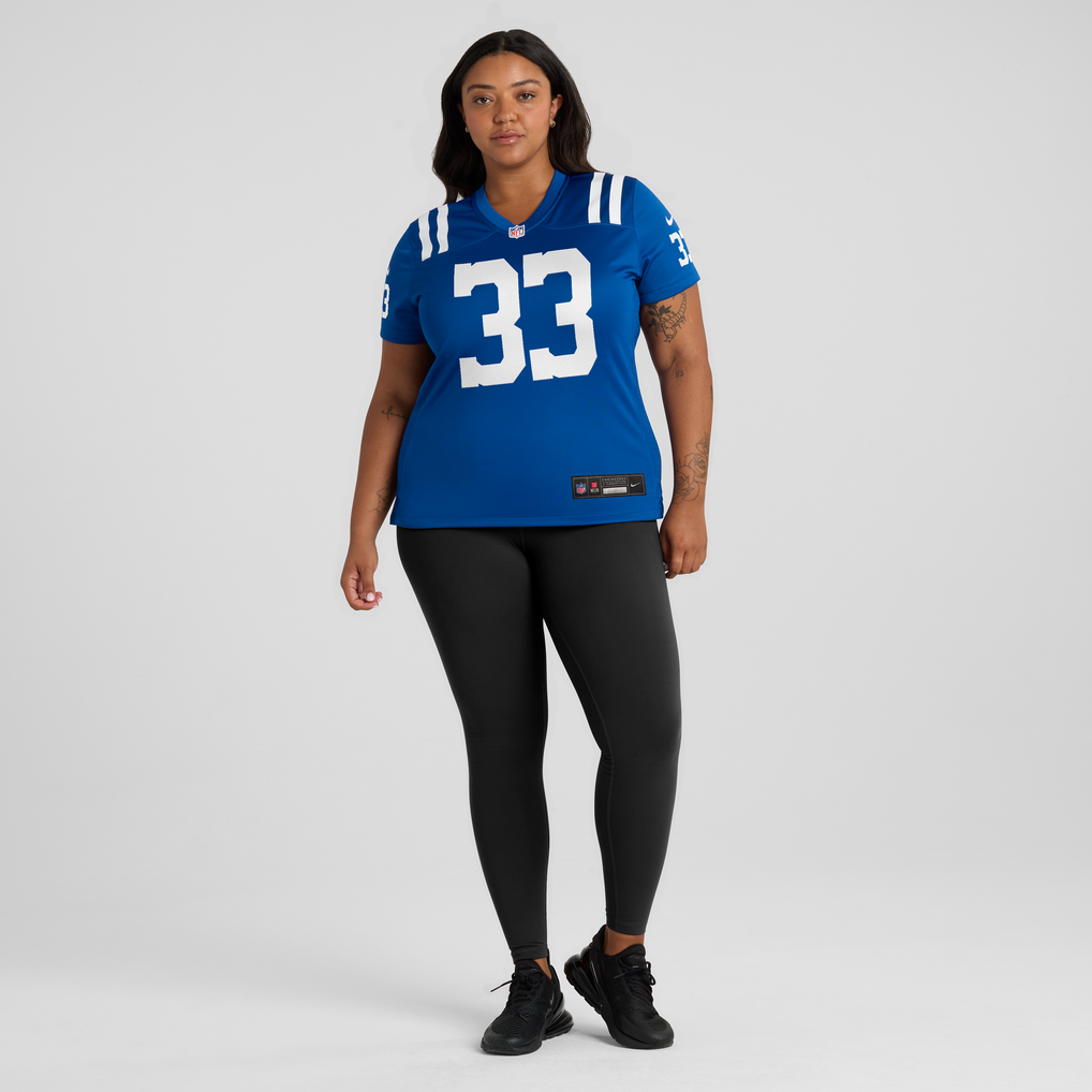 Women's Indianapolis Colts Kenneth Harris Nike Royal Team Game Jersey - Image 5
