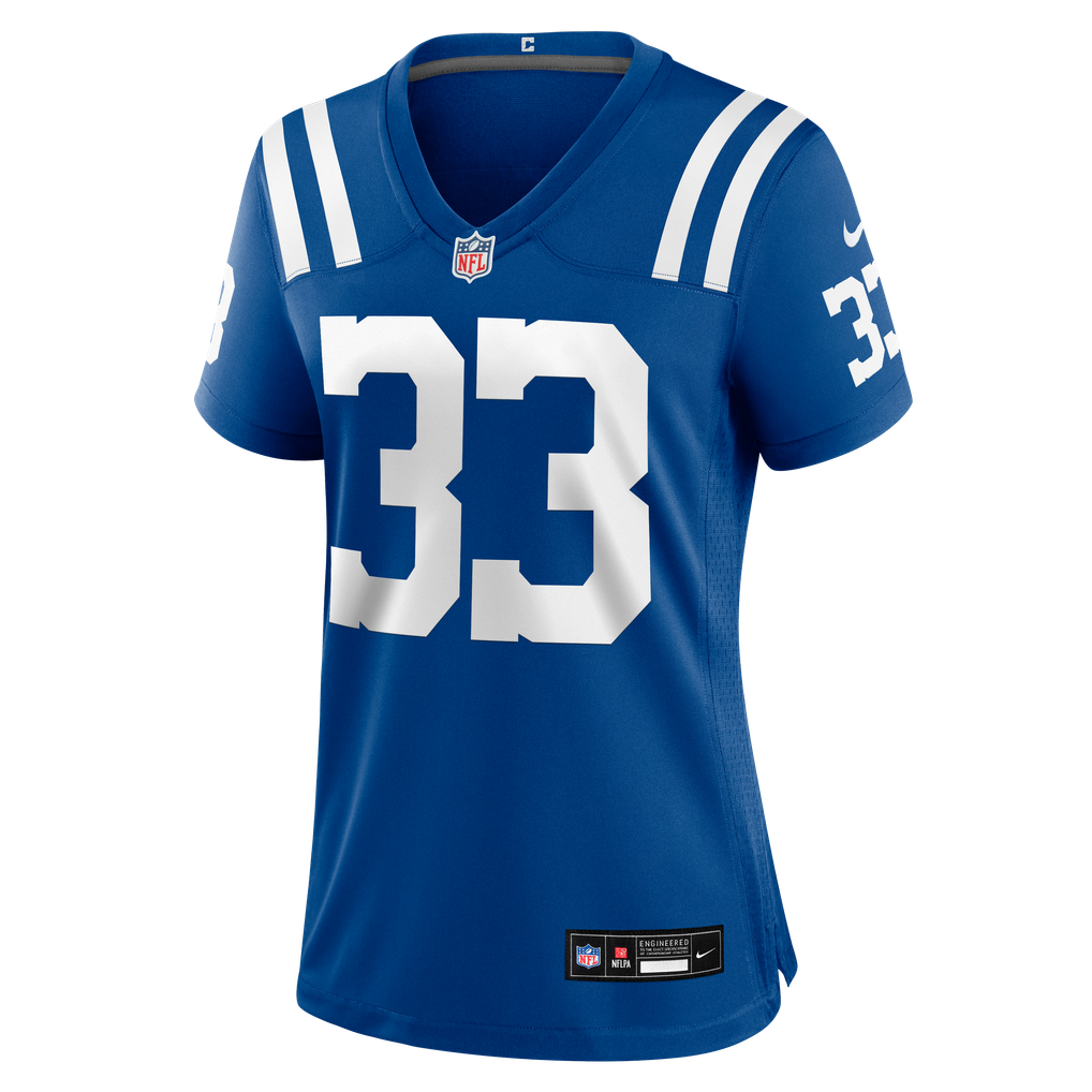 Women's Indianapolis Colts Kenneth Harris Nike Royal Team Game Jersey - Image 7