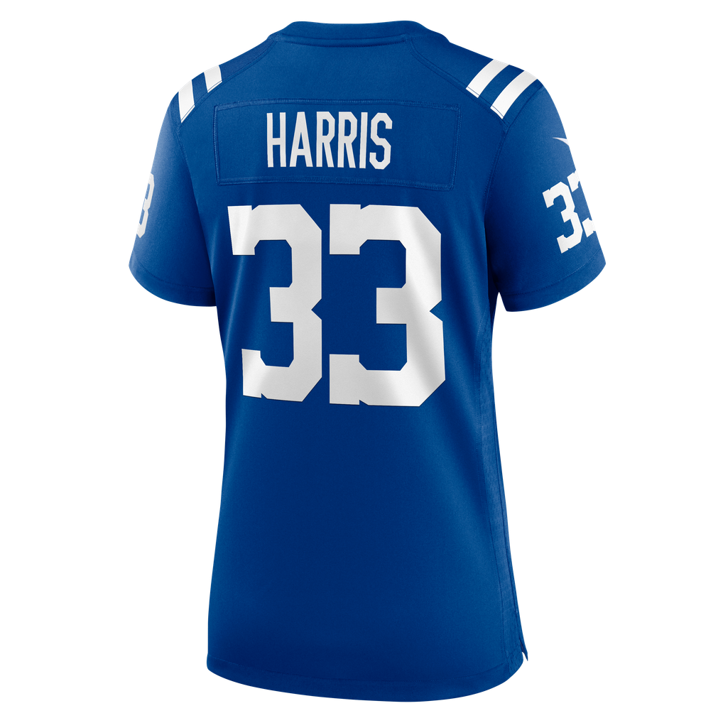 Women's Indianapolis Colts Kenneth Harris Nike Royal Team Game Jersey - Image 8