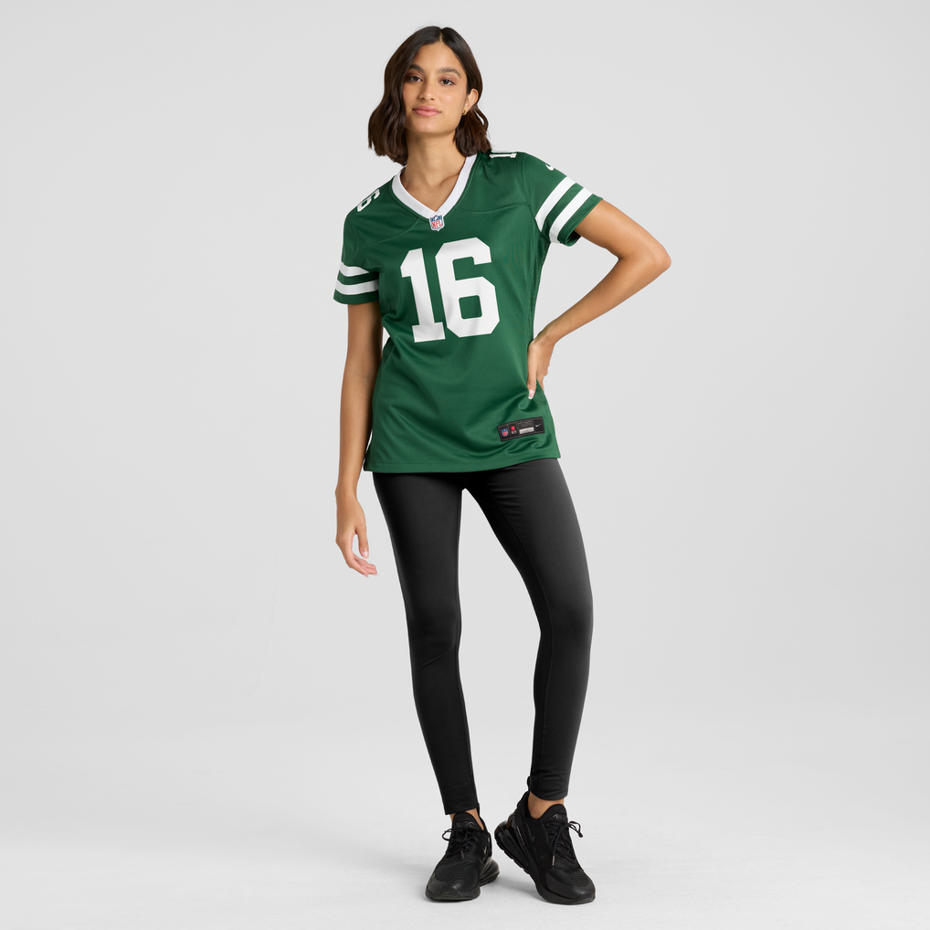 Women's New York Jets Kenyon Sadiq Nike Legacy Green Team Game Jersey - Image 3