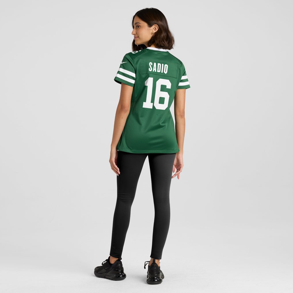 Women's New York Jets Kenyon Sadiq Nike Legacy Green Team Game Jersey - Image 4