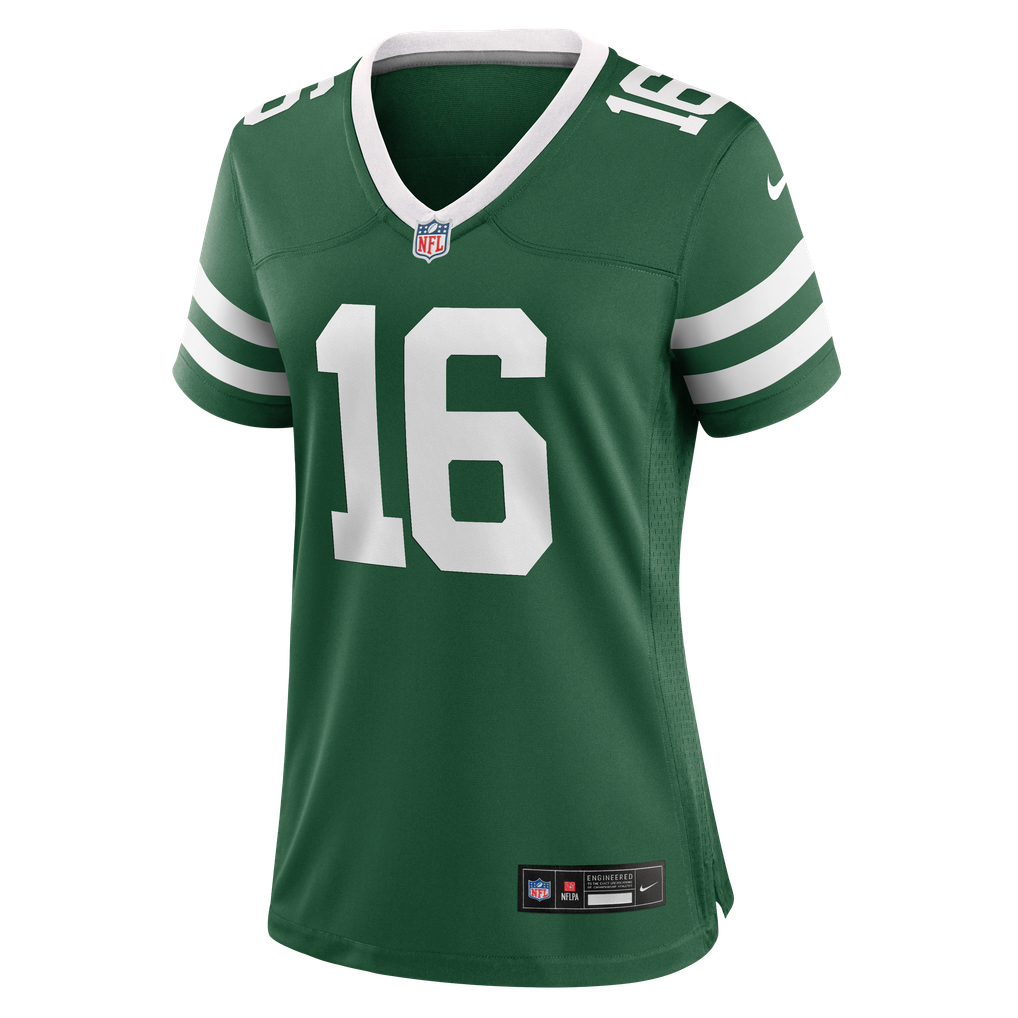 Women's New York Jets Kenyon Sadiq Nike Legacy Green Team Game Jersey - Image 7