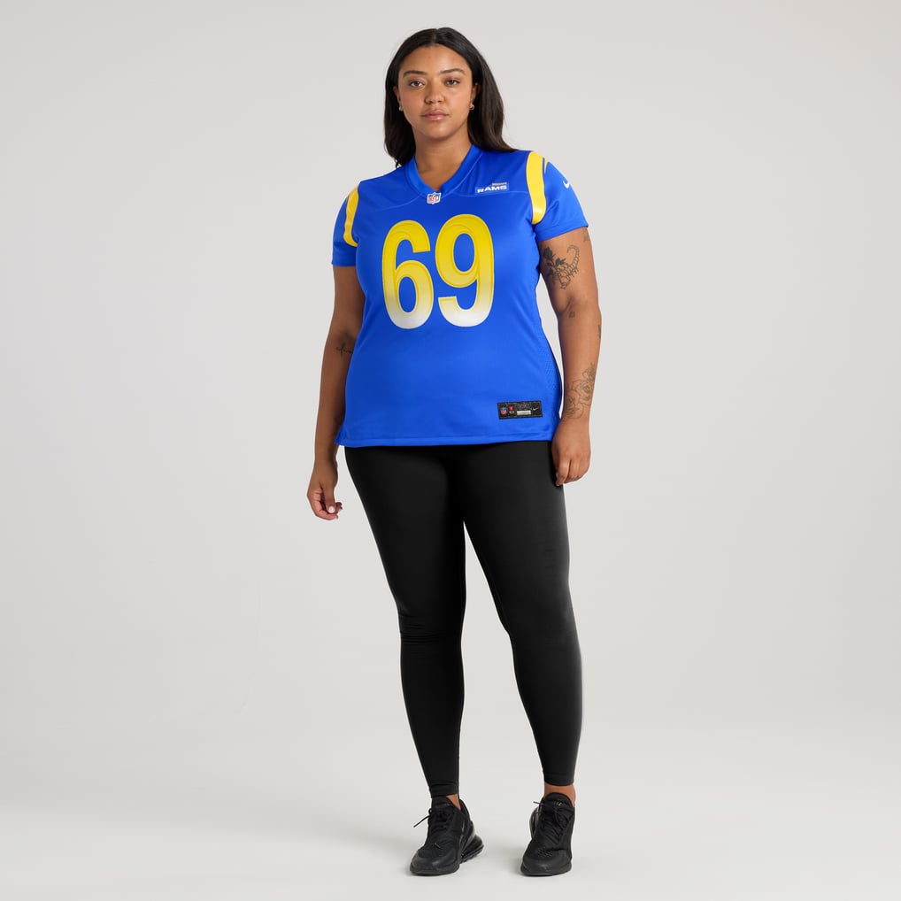 Women's Los Angeles Rams Kevin Dotson Nike  Royal  Game Jersey - Image 7