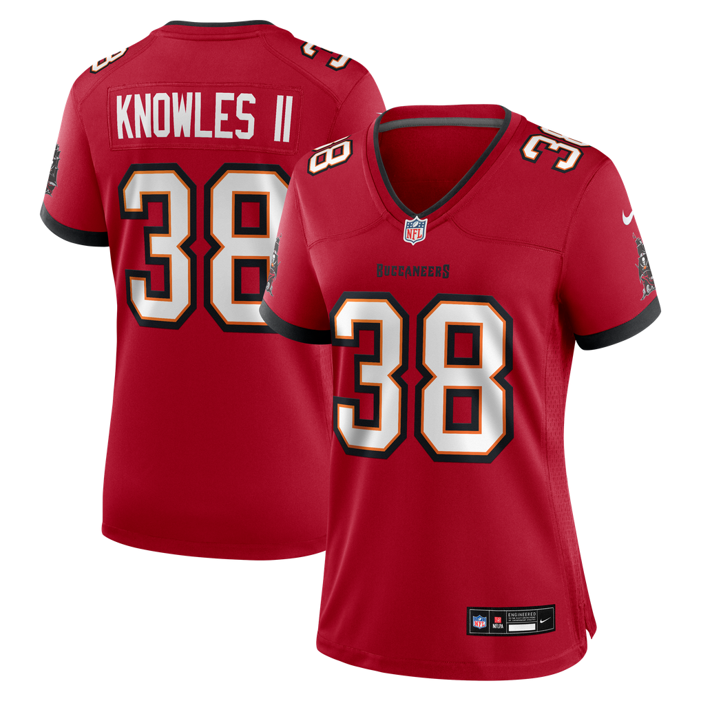 Women's Tampa Bay Buccaneers Kevin Knowles II Nike Red Team Game Jersey - Image 2