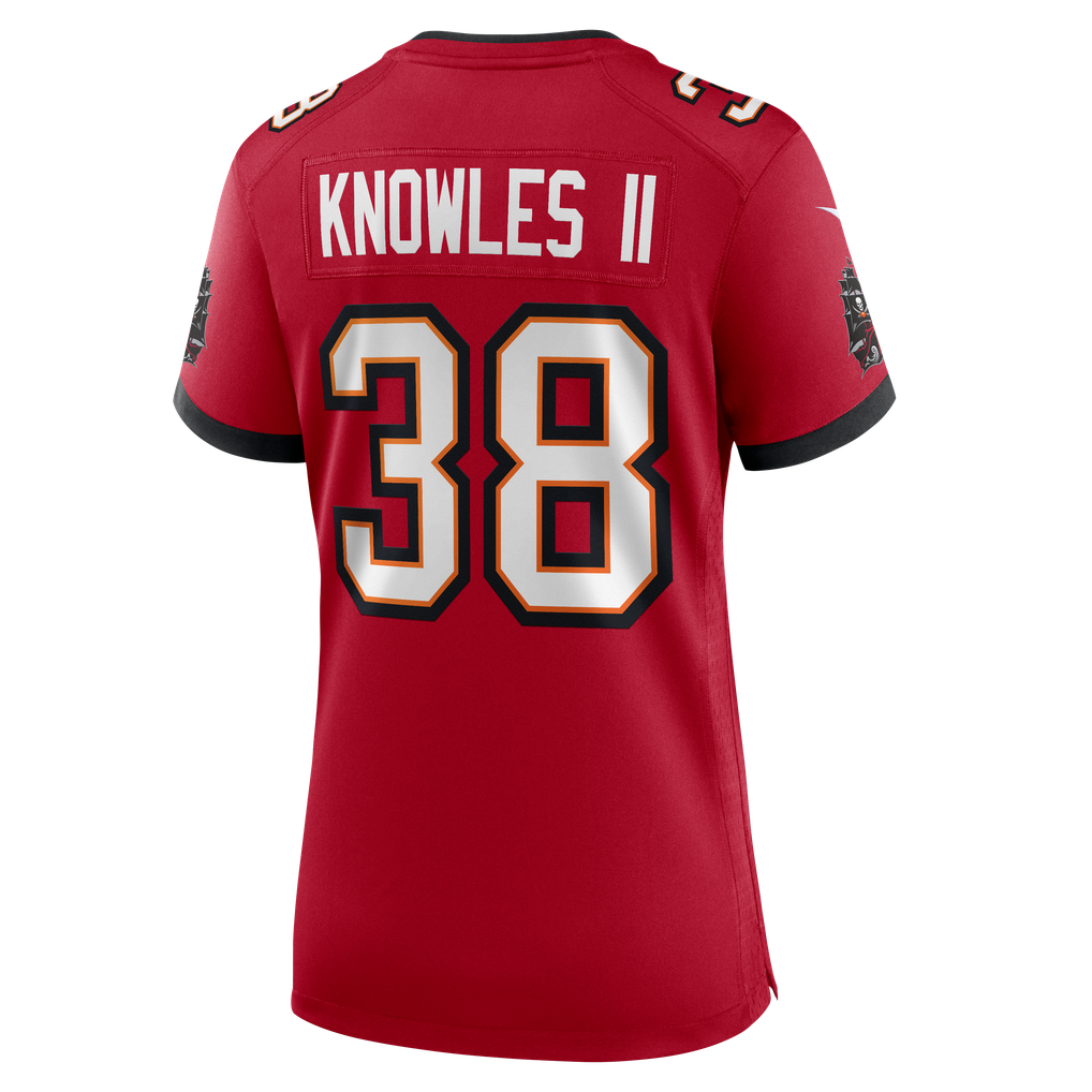 Women's Tampa Bay Buccaneers Kevin Knowles II Nike Red Team Game Jersey - Image 8