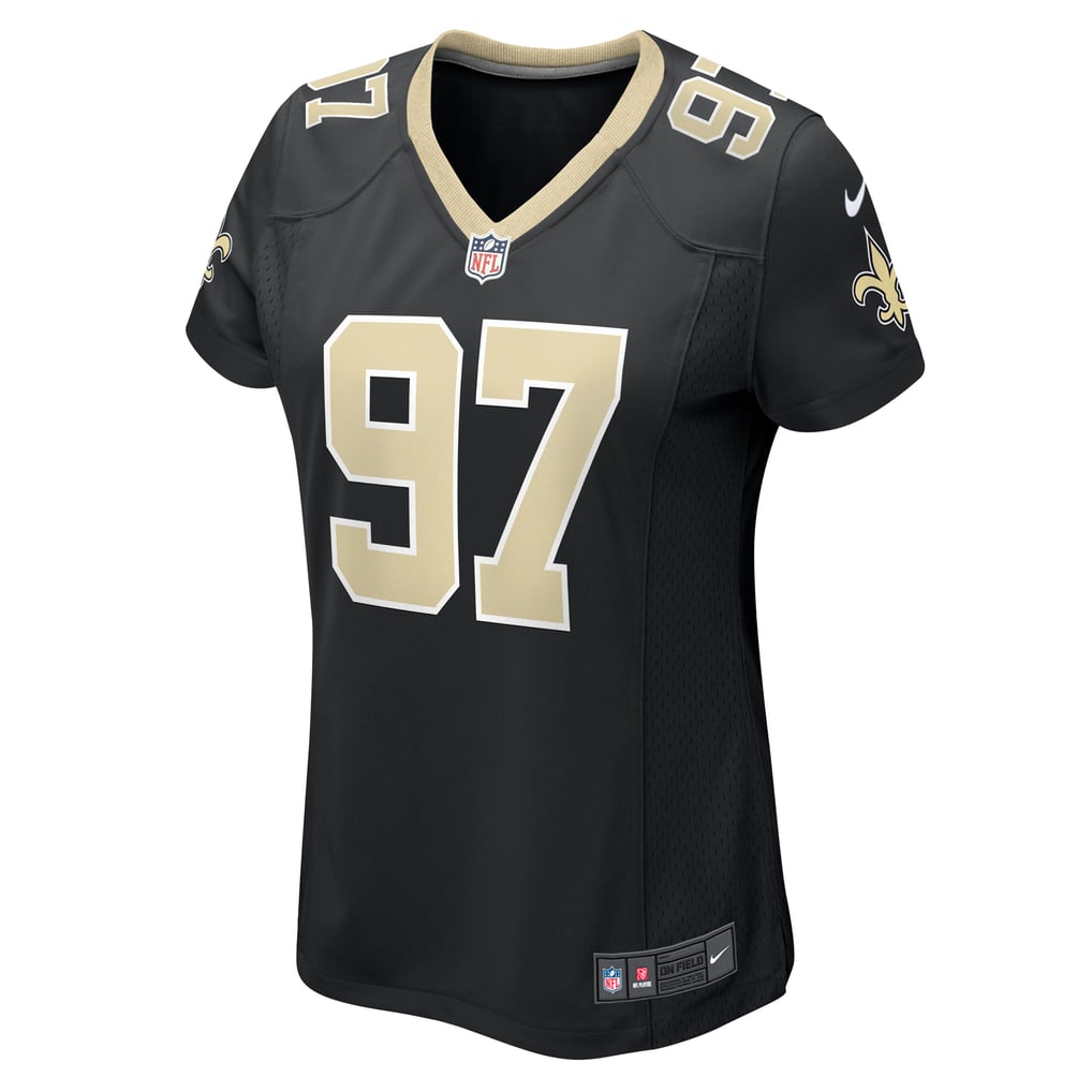 Women's New Orleans Saints Khristian Boyd Nike  Black  Game Jersey - Image 3