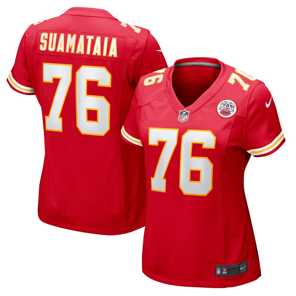 Women's Kansas City Chiefs Kingsley Suamataia Nike  Red  Game Jersey - Image 2