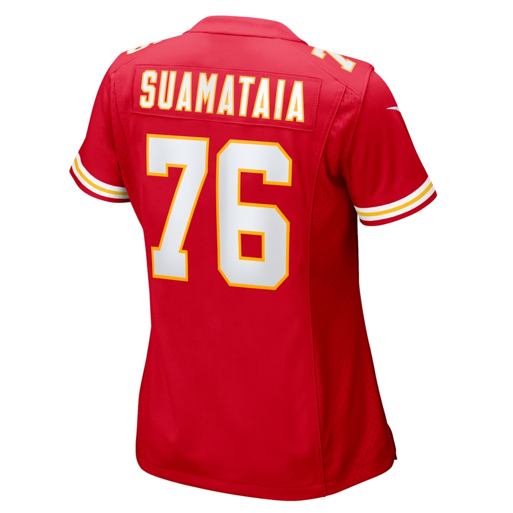 Women's Kansas City Chiefs Kingsley Suamataia Nike  Red  Game Jersey - Image 4