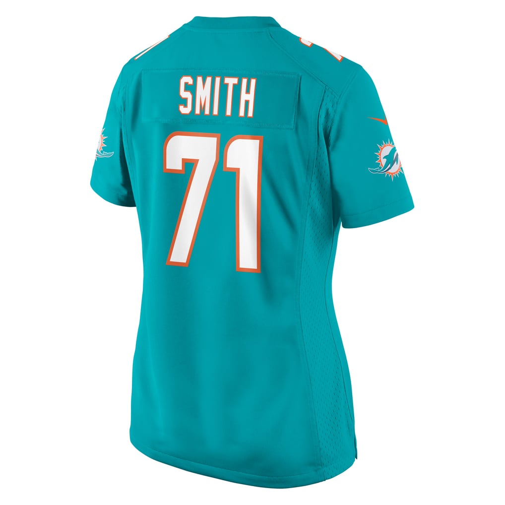 Women's Miami Dolphins Kion Smith Nike  Aqua  Game Jersey - Image 4