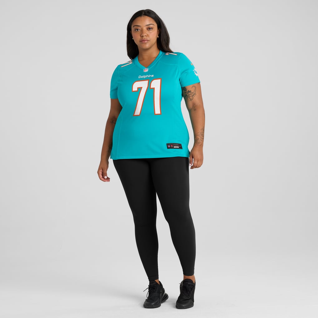 Women's Miami Dolphins Kion Smith Nike  Aqua  Game Jersey - Image 7