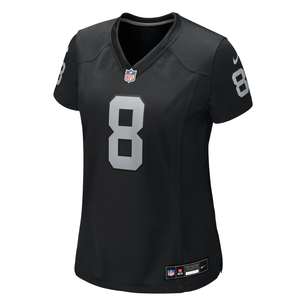 Women's Las Vegas Raiders Kirk Cousins Nike  Black Team Game Jersey - Image 3