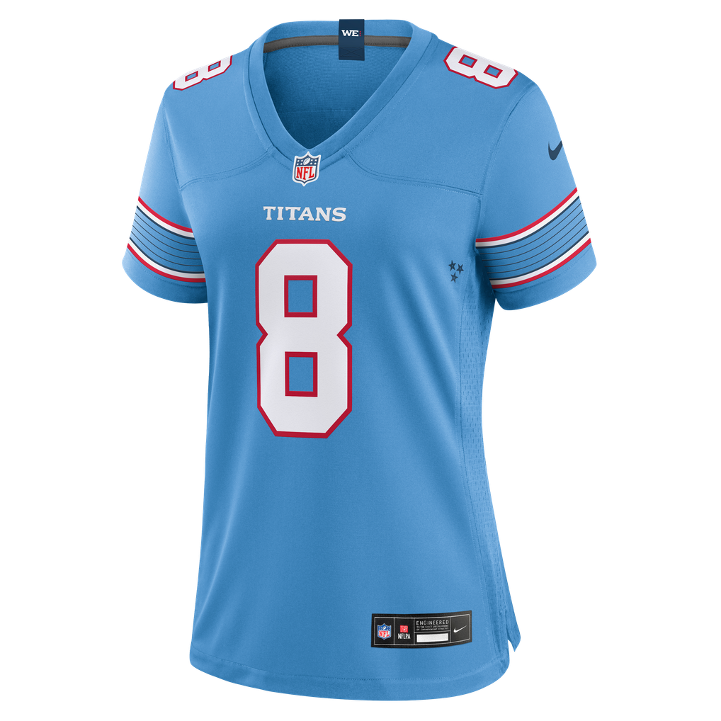Women's Tennessee Titans K.J. Osborn Nike Light Blue Team Game Jersey - Image 3
