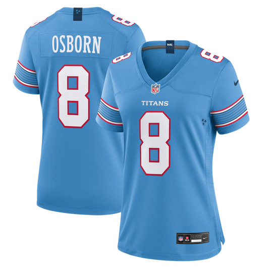 Women's Tennessee Titans K.J. Osborn Nike Light Blue Team Game Jersey - Image 1