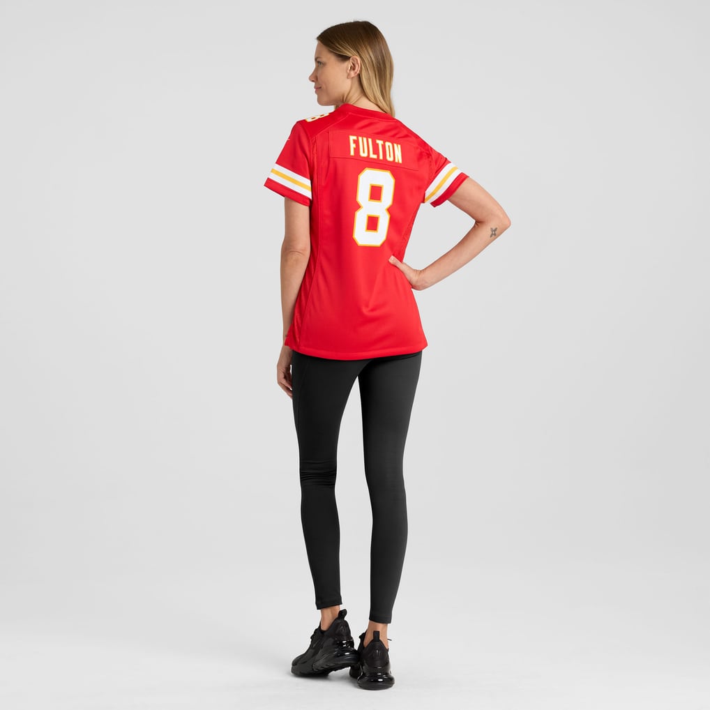 Women's Kansas City Chiefs Kristian Fulton Nike  Red Team Game Jersey - Image 6