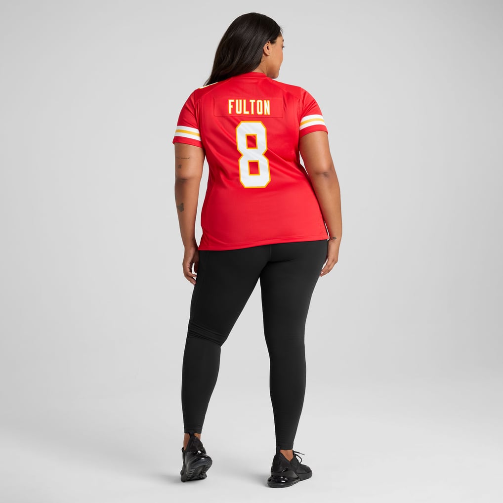 Women's Kansas City Chiefs Kristian Fulton Nike  Red Team Game Jersey - Image 8