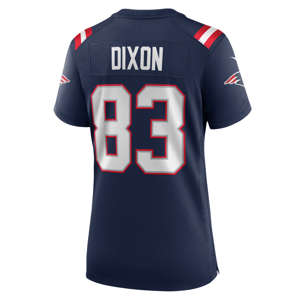 Women's New England Patriots Kyle Dixon Nike Navy Team Game Jersey - Image 8