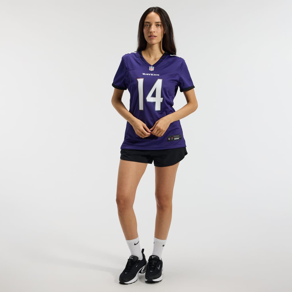 Women's Baltimore Ravens Kyle Hamilton Nike Purple Team Game Jersey