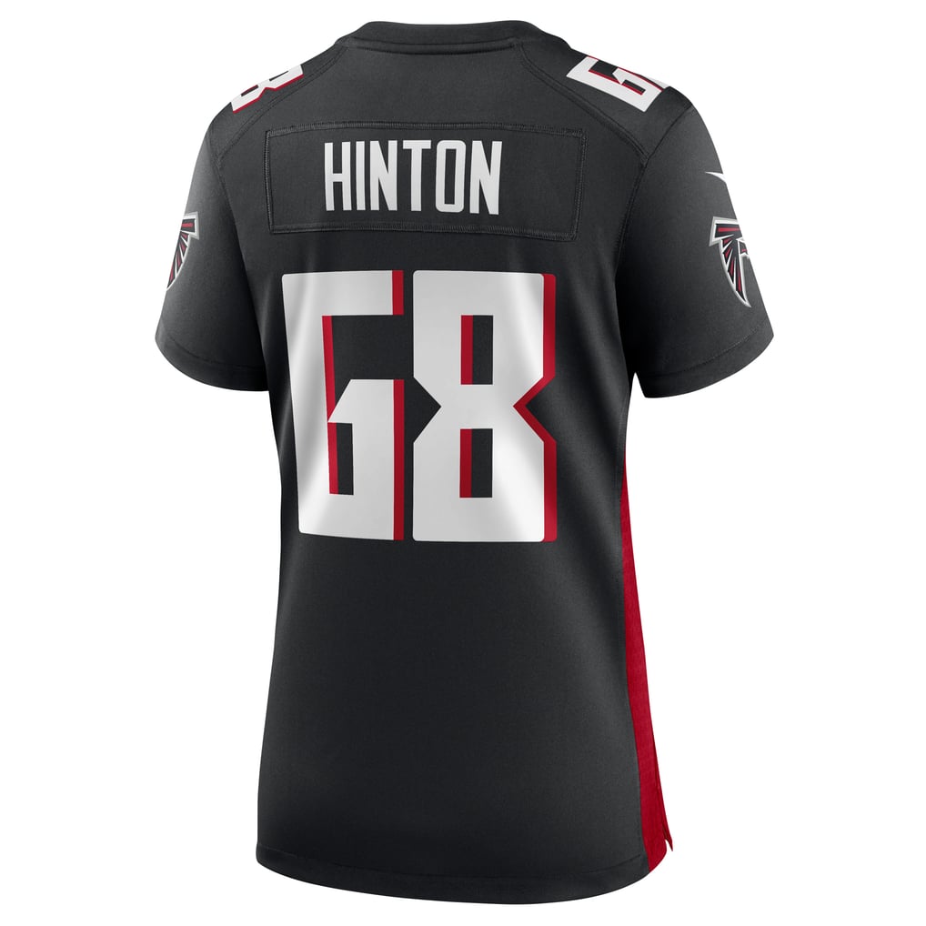 Women's Atlanta Falcons Kyle Hinton Nike Black Team Game Jersey