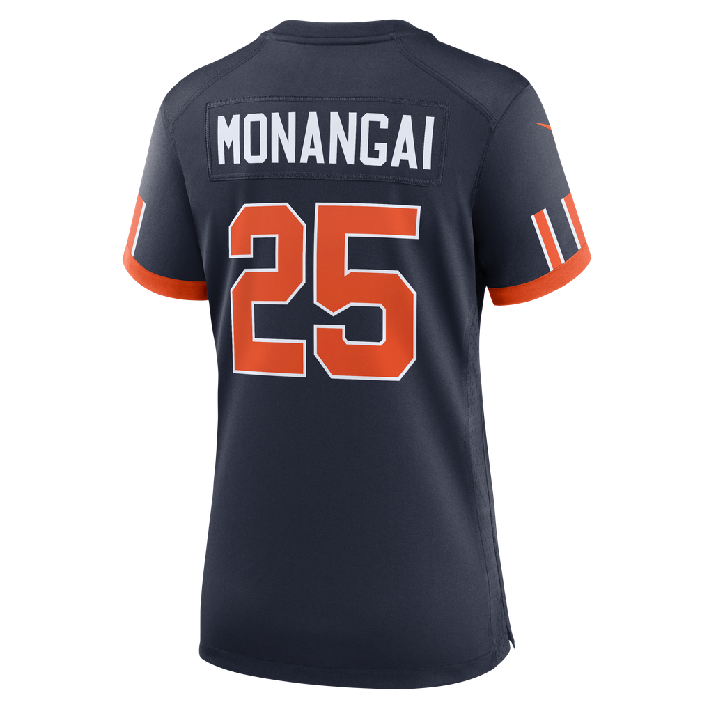 Women's Chicago Bears Kyle Monangai Nike Navy 2026 Rivalries Collection Game Jersey - Image 4