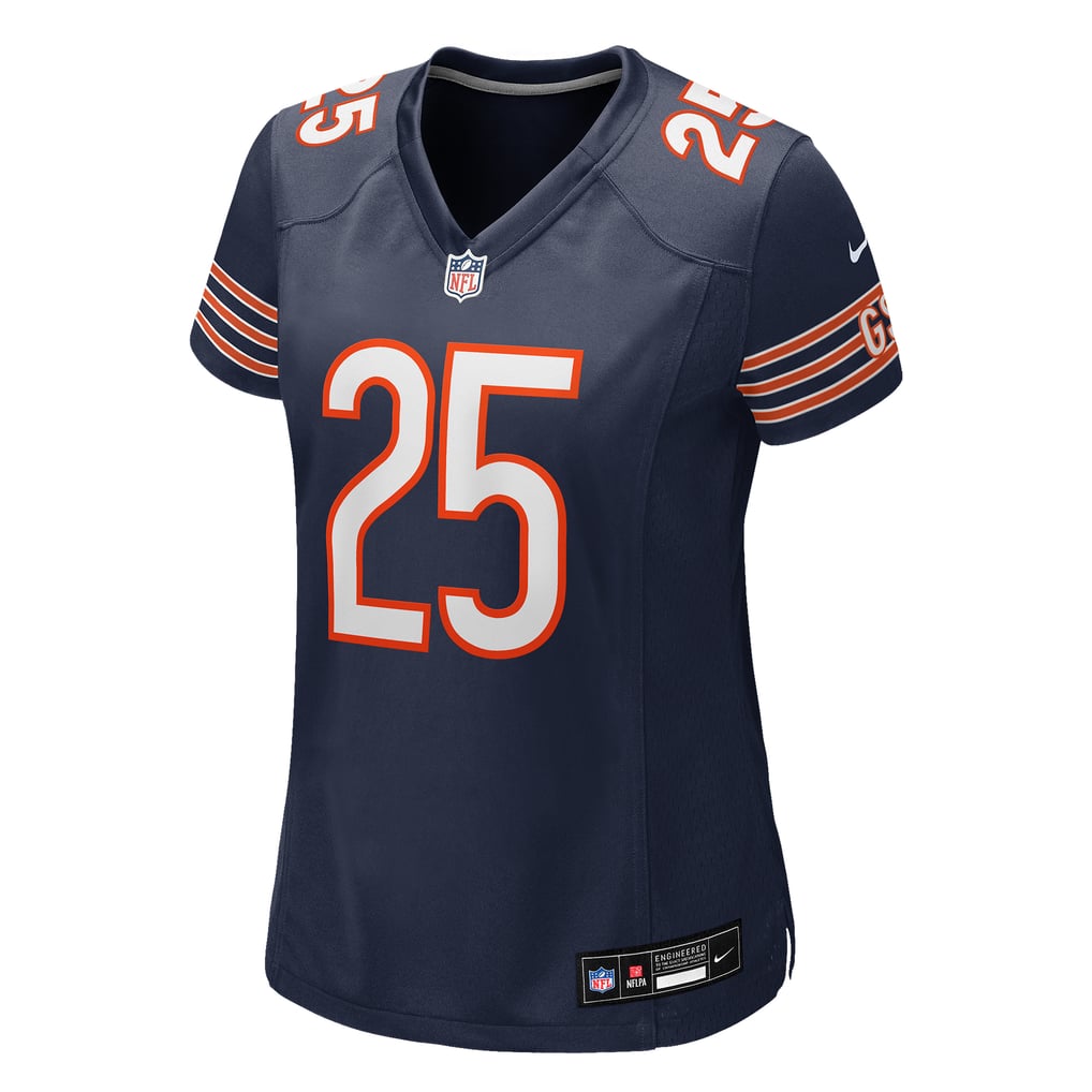 Women's Chicago Bears Kyle Monangai Nike Navy Team Game Jersey - Image 3