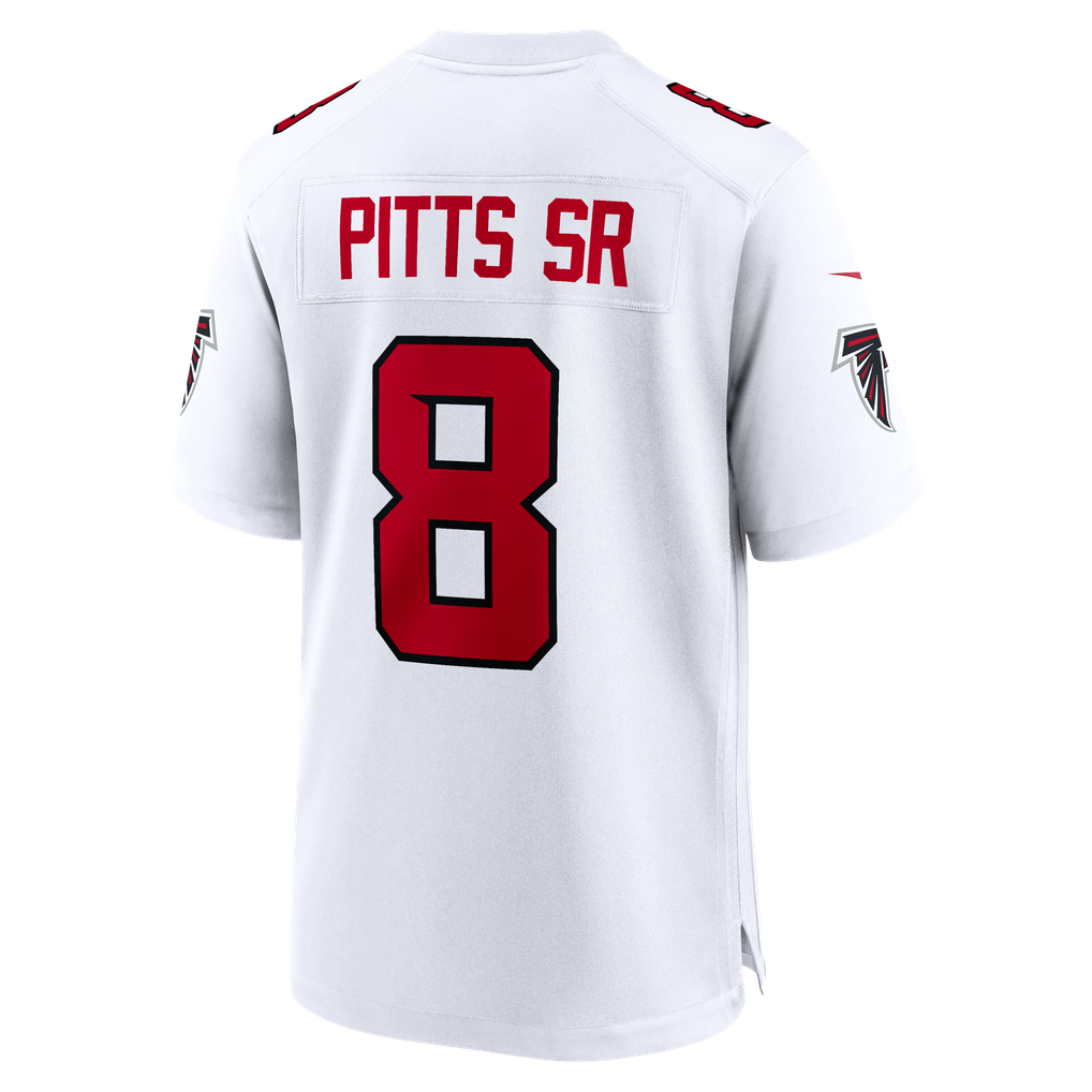 Women's Atlanta Falcons Kyle Pitts Sr. Nike White Game Jersey