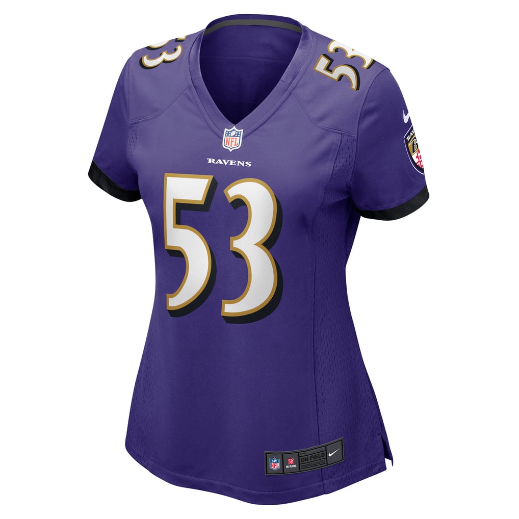 Women's Baltimore Ravens Kyle Van Noy Nike Purple Game Jersey