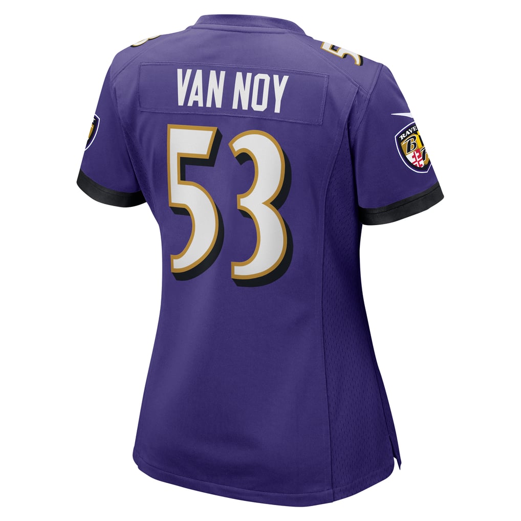 Women's Baltimore Ravens Kyle Van Noy Nike Purple Game Jersey