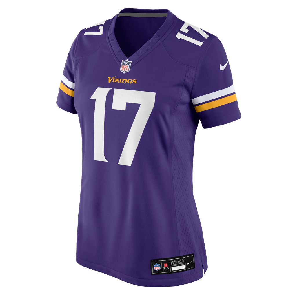 Women's Minnesota Vikings Kyle Van Noy Nike Purple Team Game Jersey - Image 7
