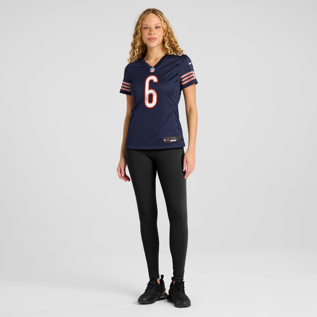 Women's Chicago Bears Kyler Gordon Nike Navy Game Player Jersey - Image 5
