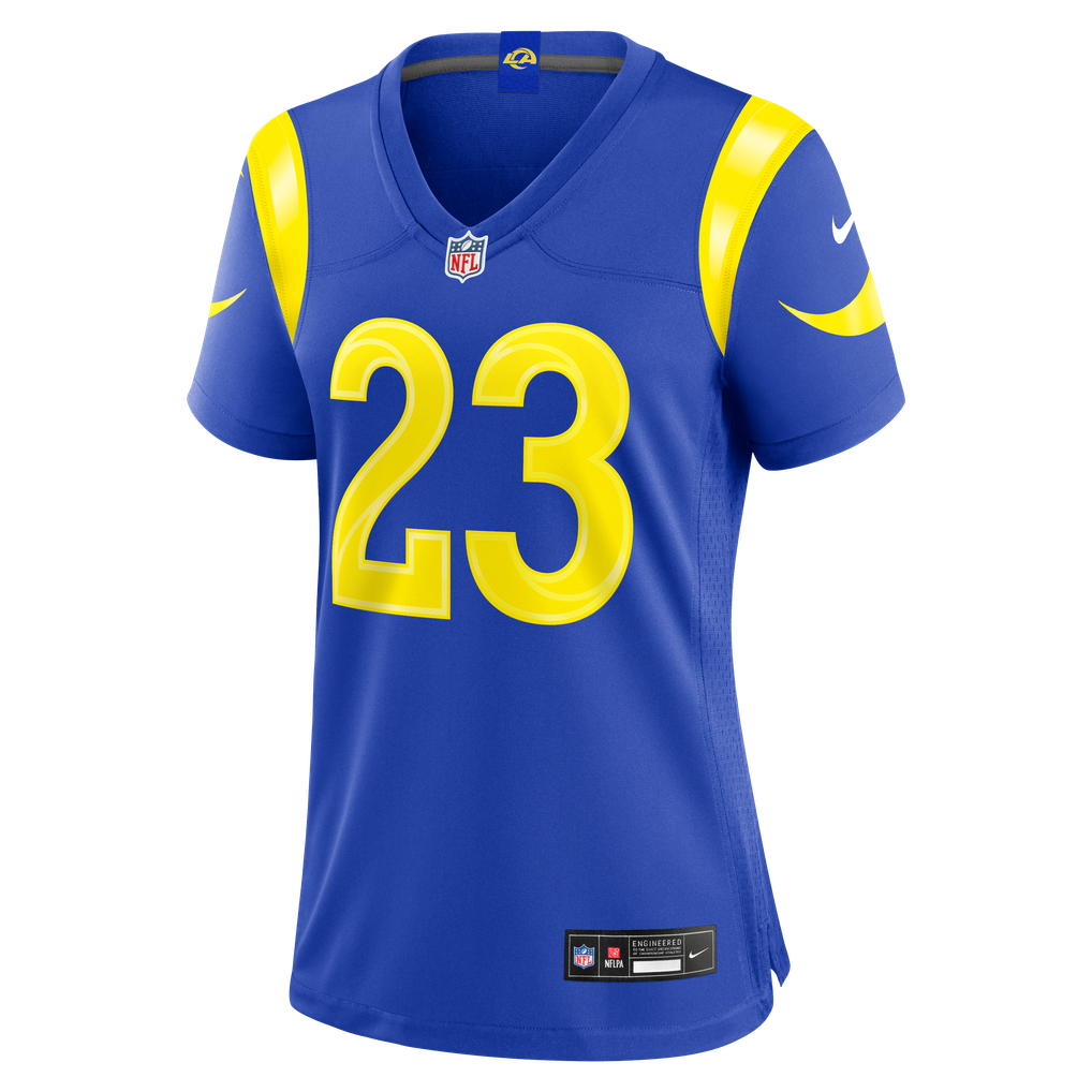 Women's Los Angeles Rams Kyren Williams Nike Royal Game Jersey - Image 3