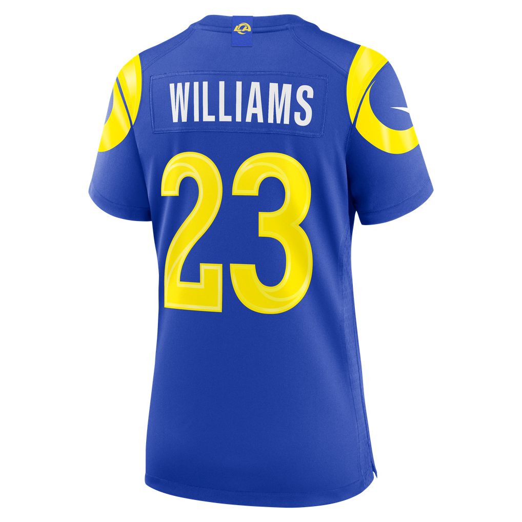 Women's Los Angeles Rams Kyren Williams Nike Royal Game Jersey - Image 4