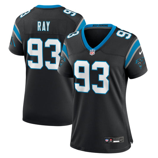 Women's Carolina Panthers LaBryan Ray Nike Black Team Game Jersey - Image 1