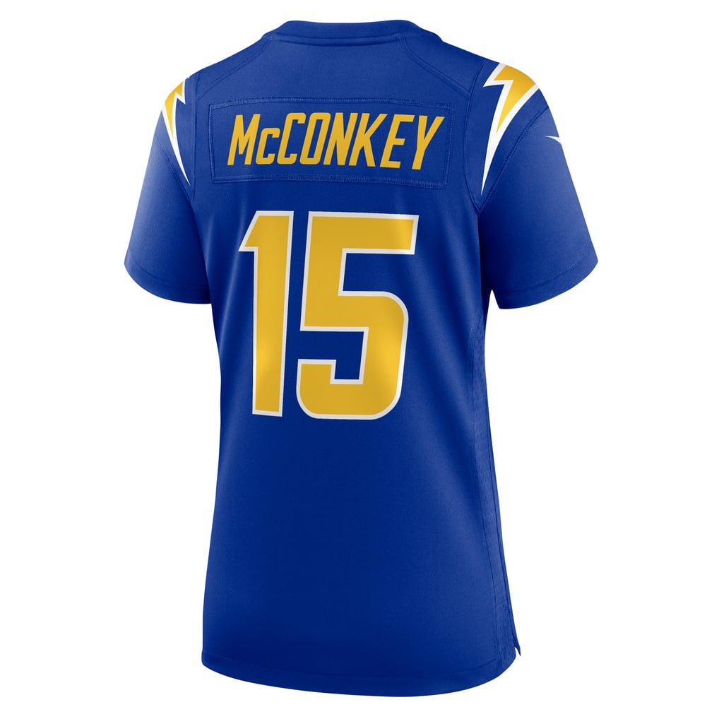 Women's Los Angeles Chargers Ladd McConkey Nike  Royal Alternate Game Jersey - Image 4
