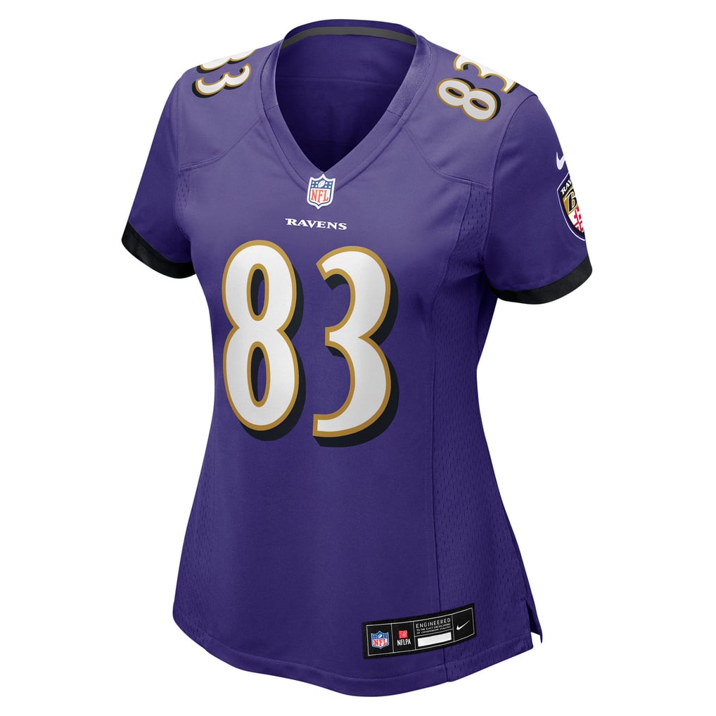 Women's Baltimore Ravens LaJohntay Wester Nike Purple Team Game Jersey