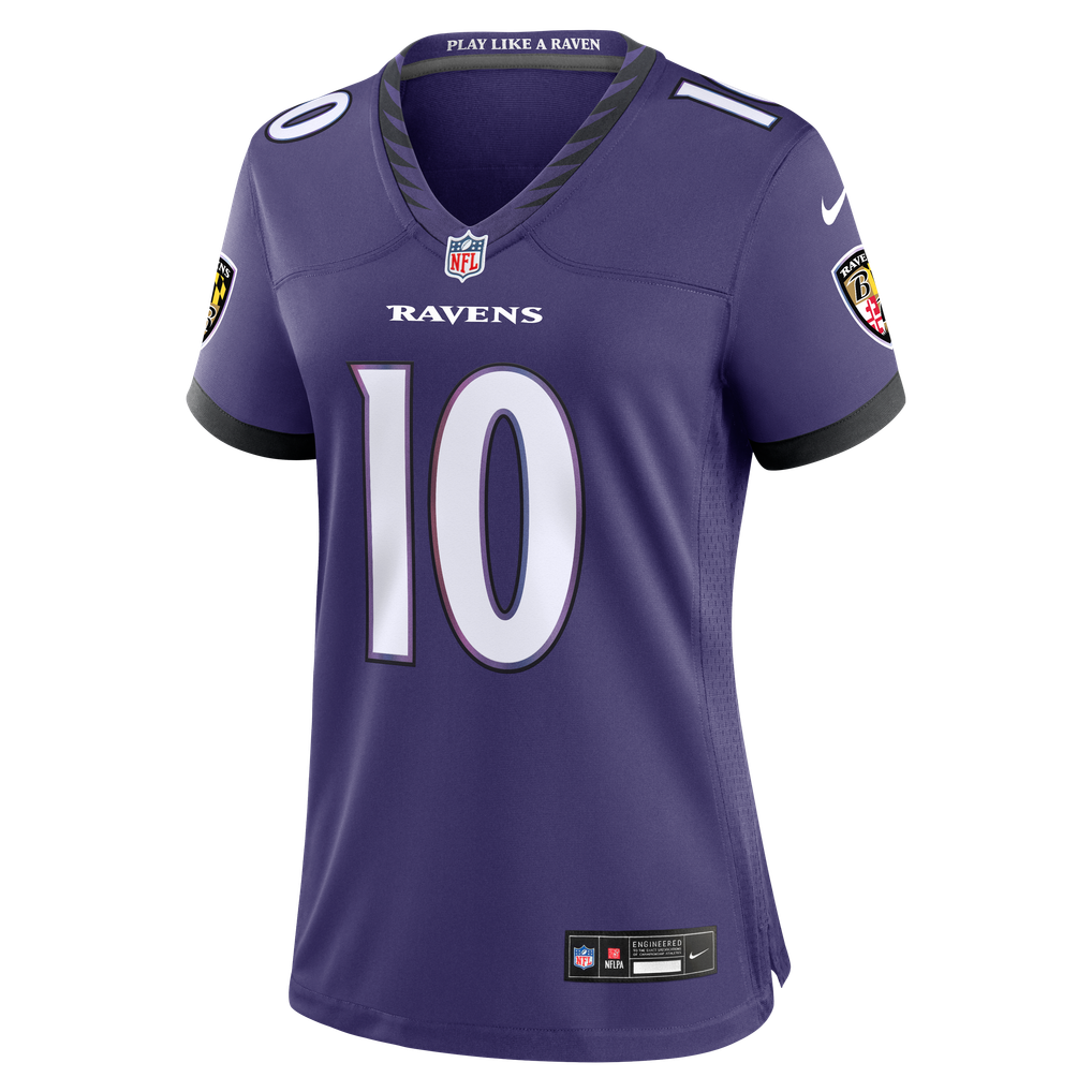 Women's Baltimore Ravens LaJohntay Wester Nike Purple Team Game Jersey